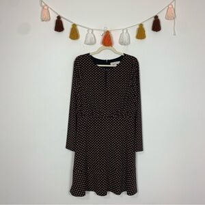 NWT Loft Floral Flounce Hem Dress Size 10